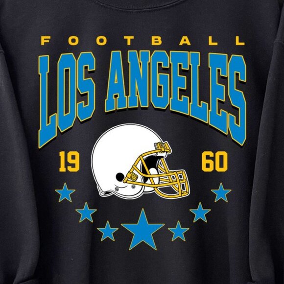 Los Angeles Football Graphic Style Crewneck Sweatshirt For Fan 165 - Picture 2 of 5